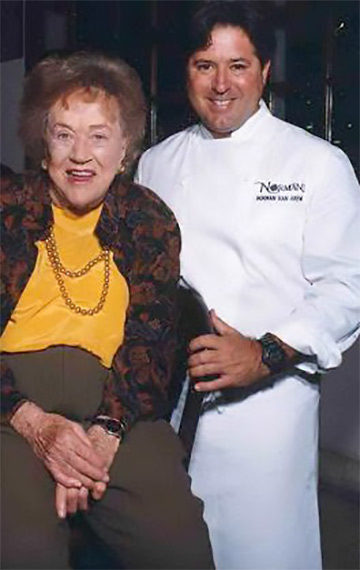 With Julia Child