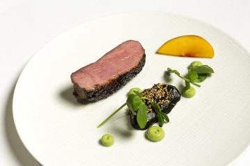 Duck breast with mole negro, Norman's (Photo by Rob Bartlett)